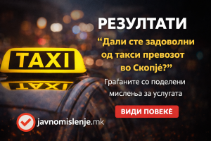 Такси превозот во Скопје под лупа: Цените и довербата клучен проблем